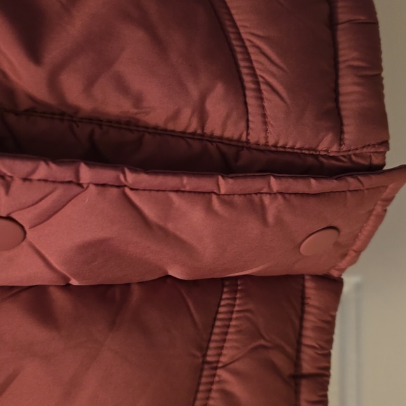 ARIZONA JEAN CO WOMEN'S JUNIORS WINTER BERRY HOODED COAT SIZE LARGE - Picture 4 of 15